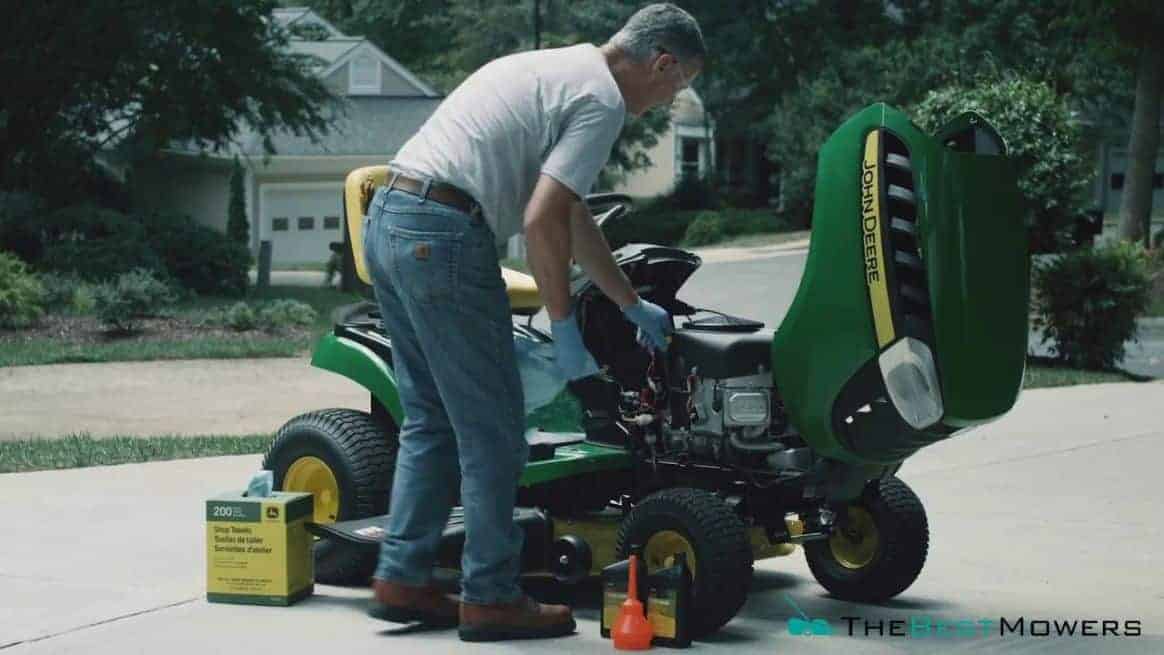 How To Service A Ride On Mower