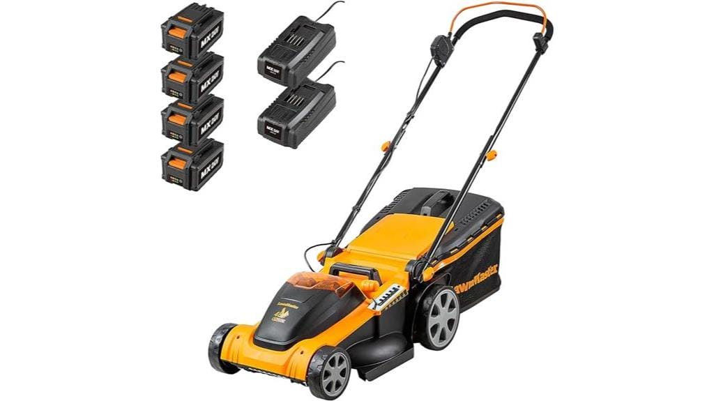 battery powered cordless lawn care