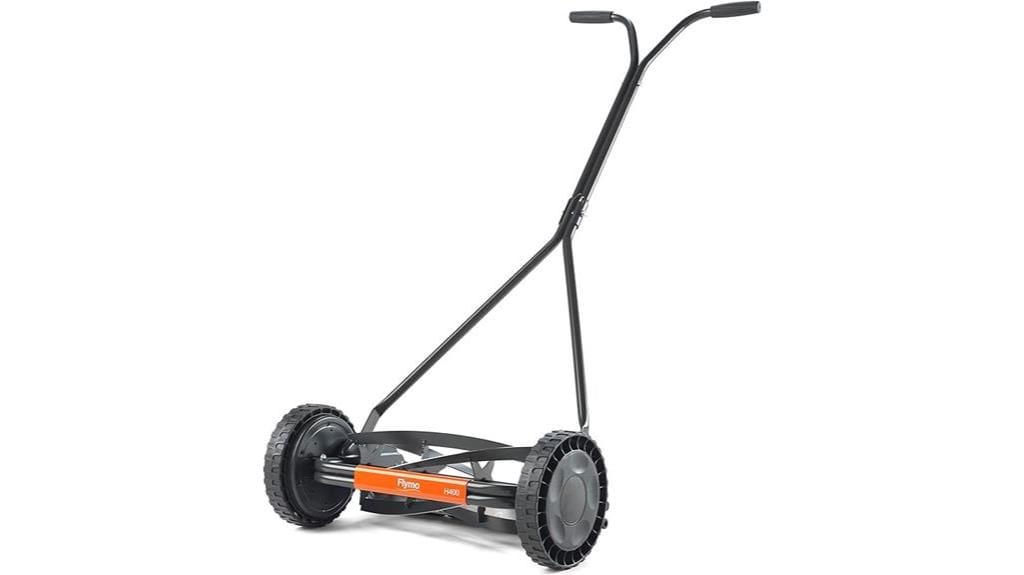 compact cylinder lawn mower