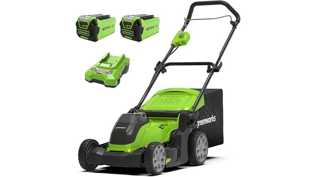 eco friendly battery powered lawncare