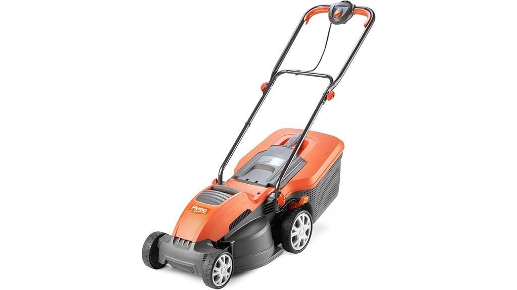 efficient electric lawn mower