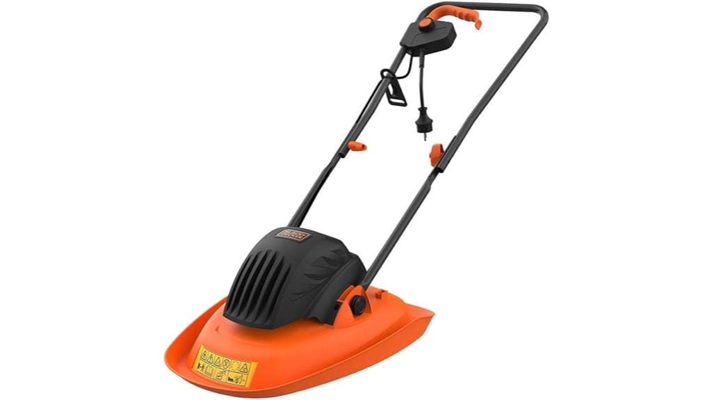 electric hover mower details