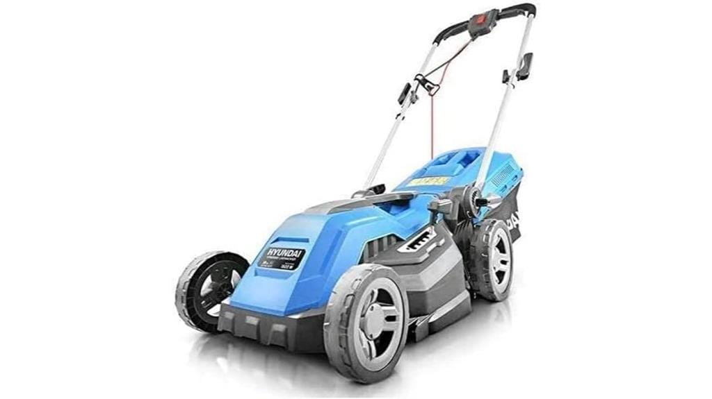 electric hyundai lawnmower model