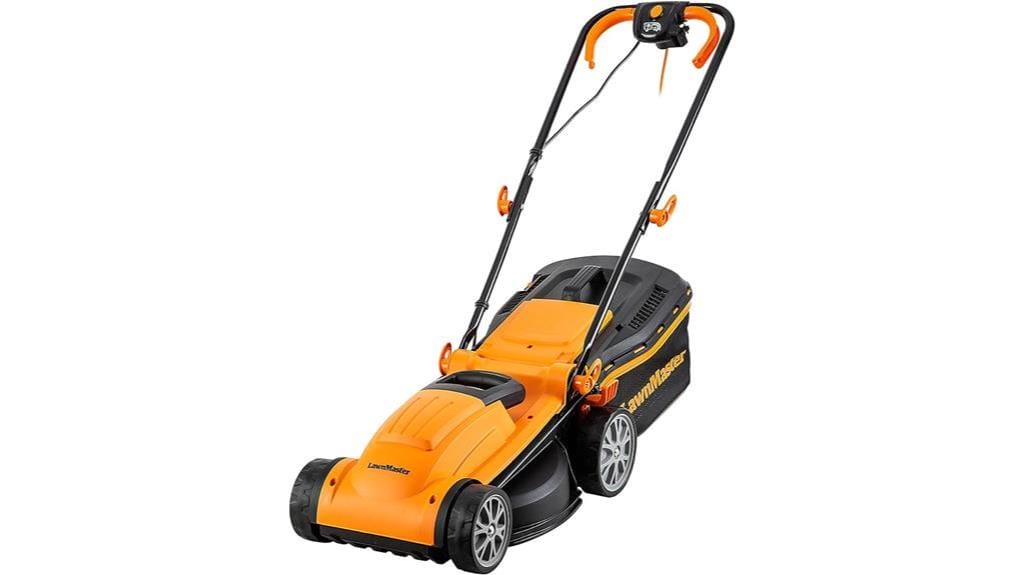 electric lawn mower details