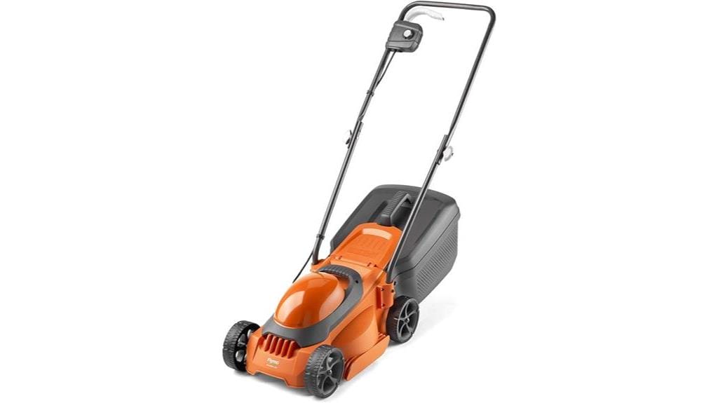 electric lawn mower option