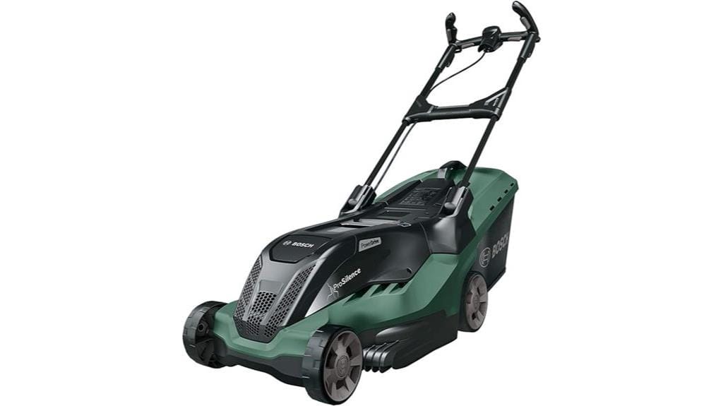 high performance bosch lawnmower model