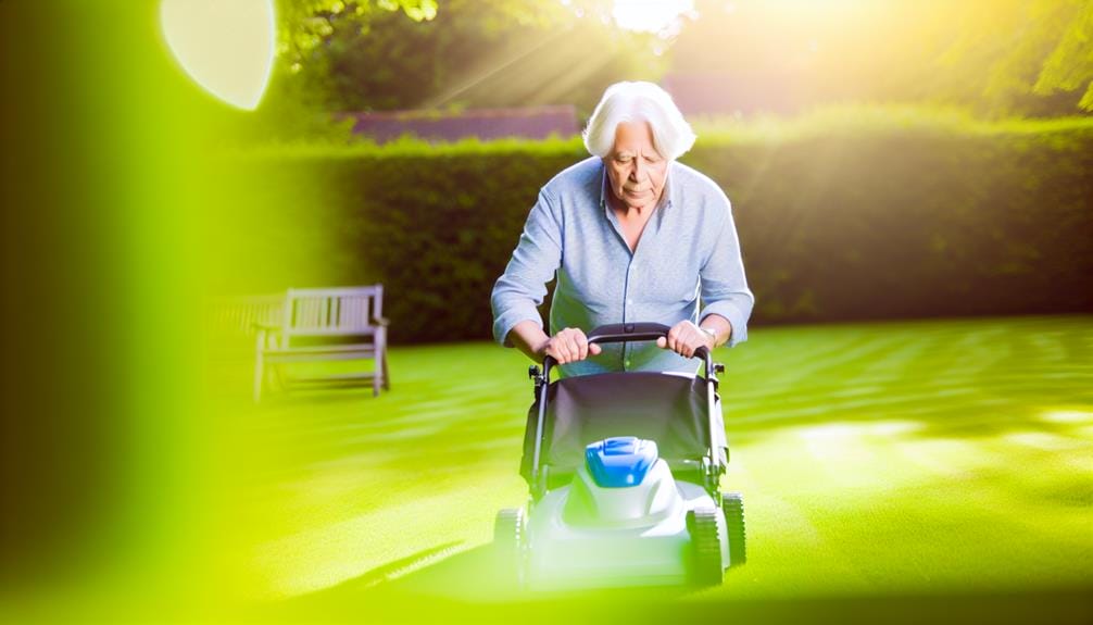 lawn mower options for seniors