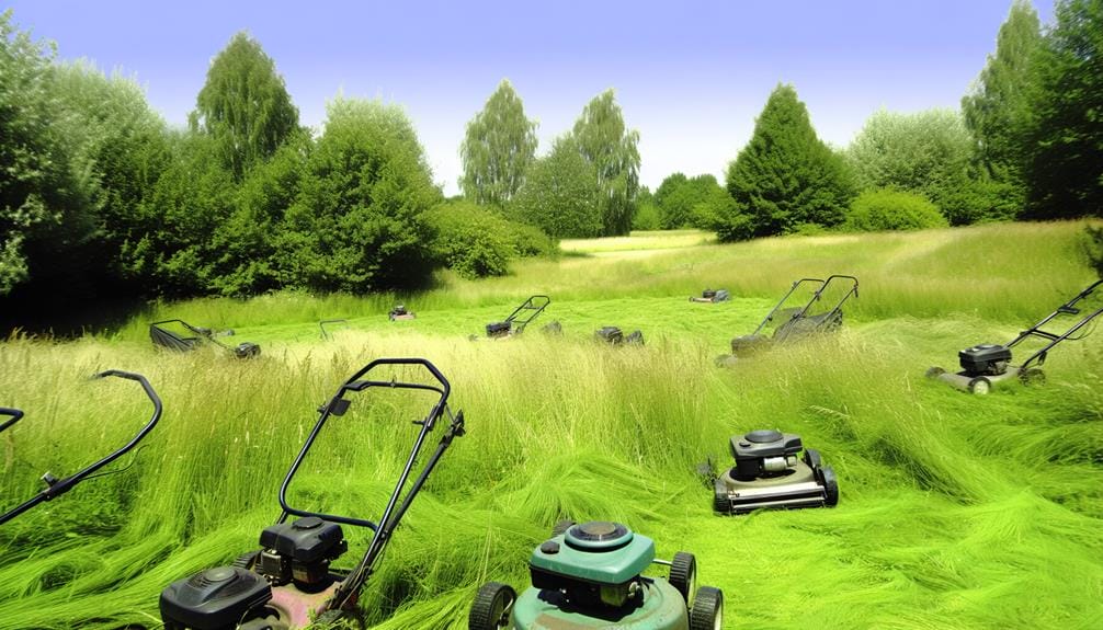 top lawn mowers for tall grass